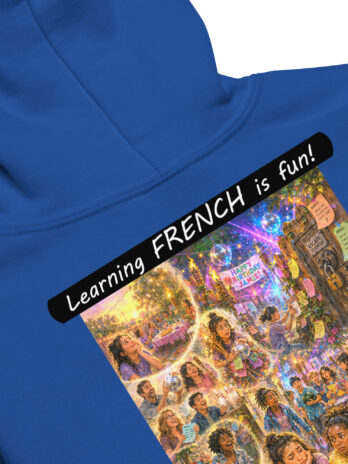 Youth heavy blend hoodie – Learning FRENCH is fun! – The Surprise Party