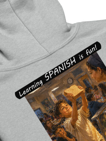 Youth Heavy Blend Hoodie – Learning SPANISH is fun! – Crusty Roof Tiles