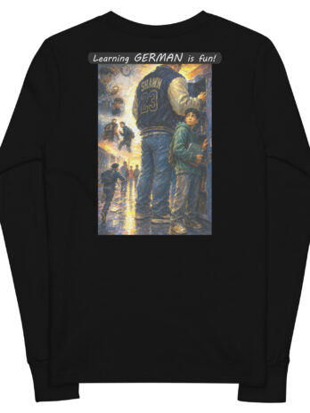 Youth long sleeve tee – Learning GERMAN is fun! – The School Locker