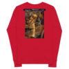 Youth long sleeve tee - Learning FRENCH is fun! - Crusty Roof Tiles - Thumbnail Image 13