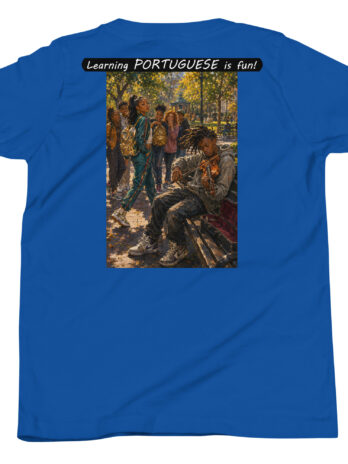 Youth Short Sleeve T-Shirt – Learning PORTUGUESE is fun! – The Spotlight